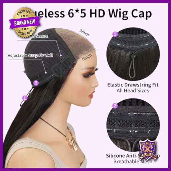 Human Hair Wig Glueless Pre Plucked Bob Loose Body Wave Layered 16in
